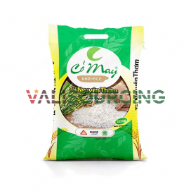 Tai Nguyen Fragrant Rice with May Grass Extract for Export – Fragrant and Sticky Rice, Packaged to International Standards