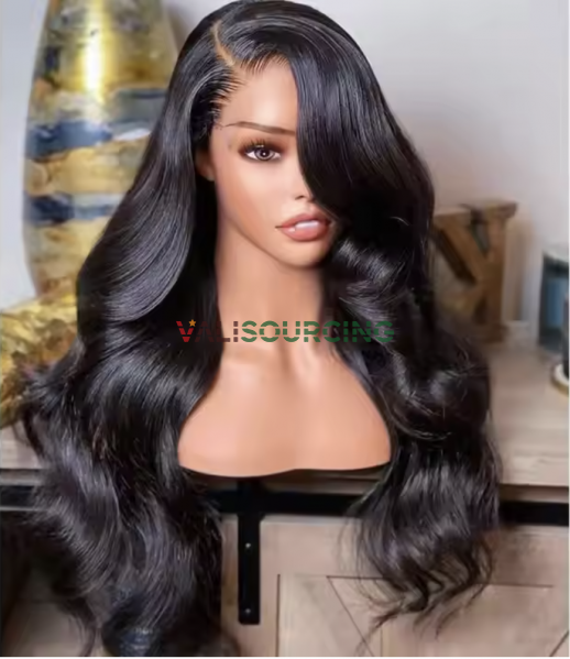 Super Soft Unprocessed Natural Human Hair, Long Bouncy Curly Hair with Frontal - Free Sample