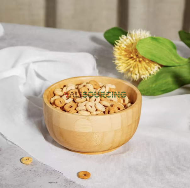Wholesale Natural Bamboo Salad & Fruit Serving Bowls – Made in Vietnam