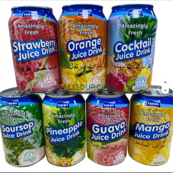 100% Canned Fruit Juice | High Quality, HACCP/ISO Standard
