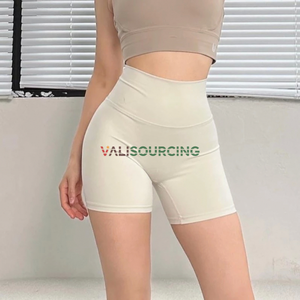 Essential Rider Women\'s Biker Shorts | High-Waisted Yoga Shorts from Vietnam