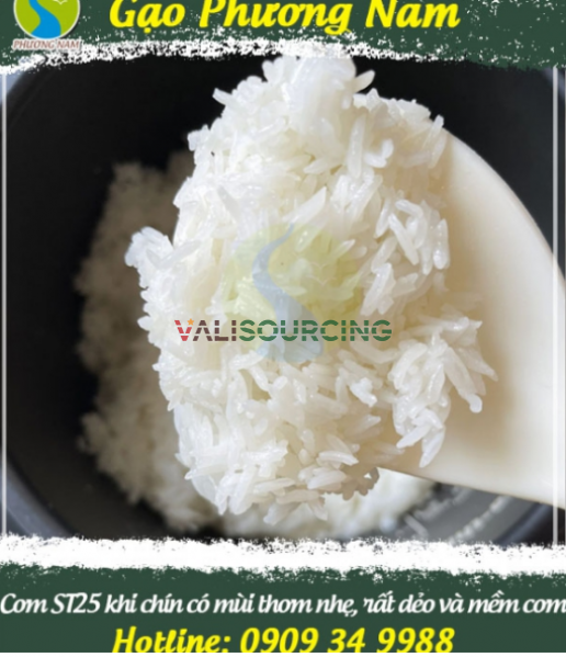 Organic fragrant rice ST25 - 2kg
