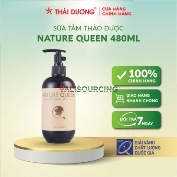 NATURE QUEEN HERBAL SHOWER GEL 480ml