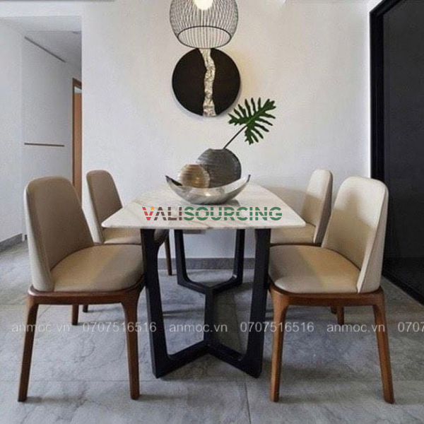 Bộ Bàn Ăn Concorde 4 Ghế Grace từ Việt Nam
