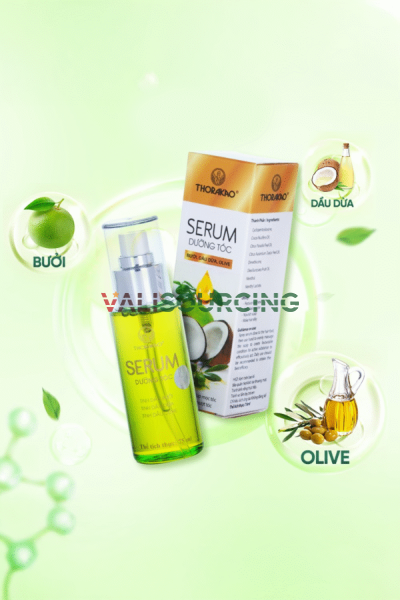 Grapefruit, Coconut, and Olive Hair Serum 75ml from Vietnam