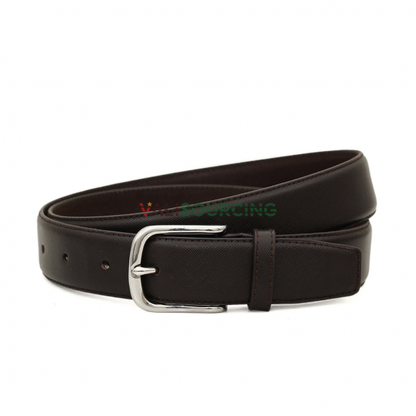 TONY genuine leather belt with steel buckle from Vietnam