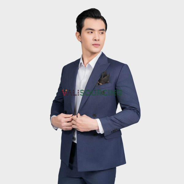 Bộ Suits Nam Tím Than Kẻ Aristino Premio ASU0120S3 từ Việt Nam