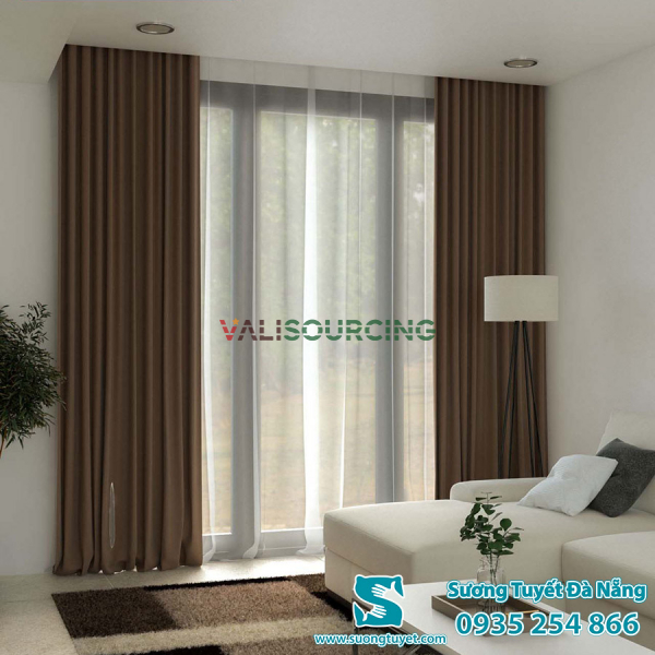 2 Layer Fabric Curtain