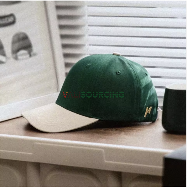 Unisex Corduroy Baseball Cap – Two-Tone Ulzzang Street Style