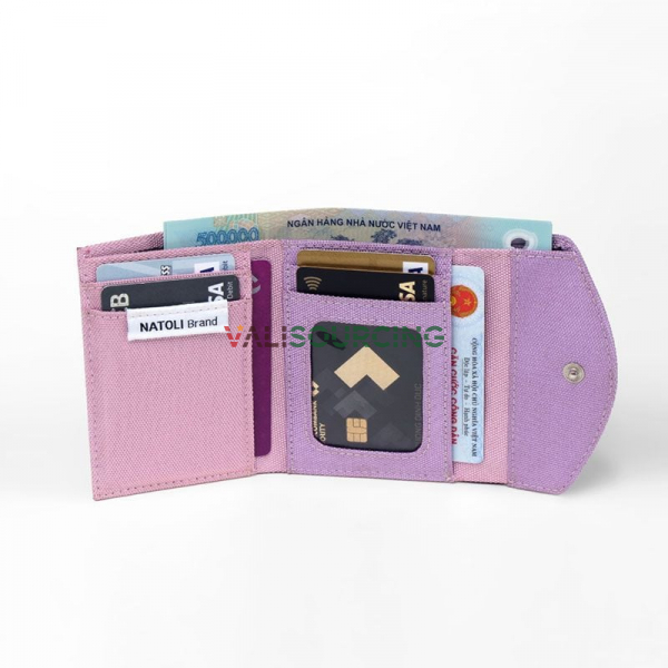 The Button Wallet from Vietnam