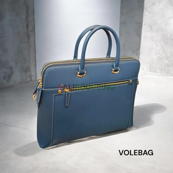 VB1 - C34 Navi Leather Briefcase from Vietnam