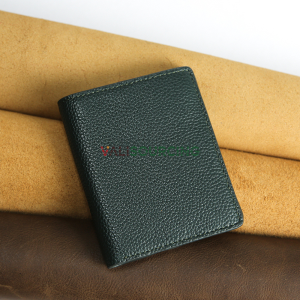 Mill V113 Cowhide Leather Wallet and Card Holder from Vietnam