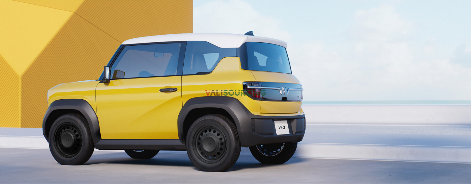 VinFast VF 3 Electric Mini SUV | Vietnam EV Factory Export from Vietnam