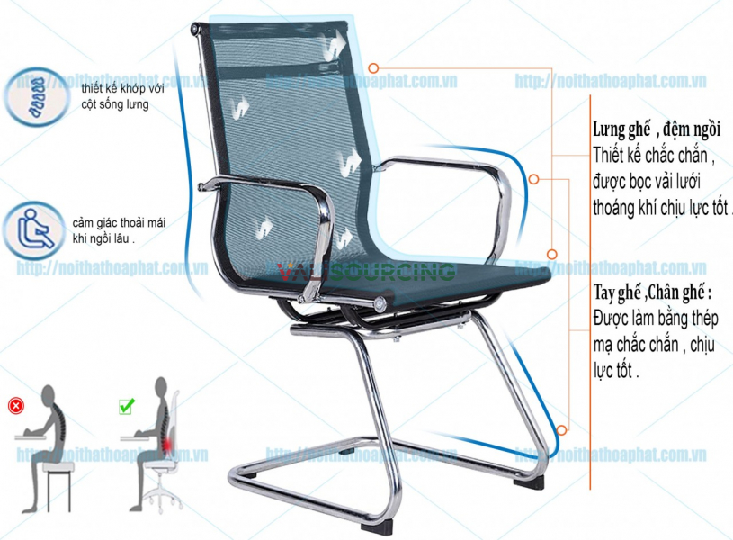 GL403 kneeling chair