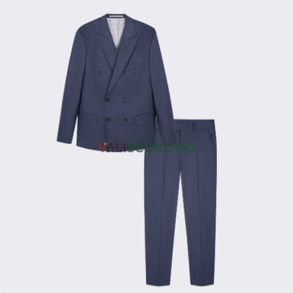 Bộ Suits Nam Tím Than Kẻ Aristino Premio ASU0120S3 từ Việt Nam