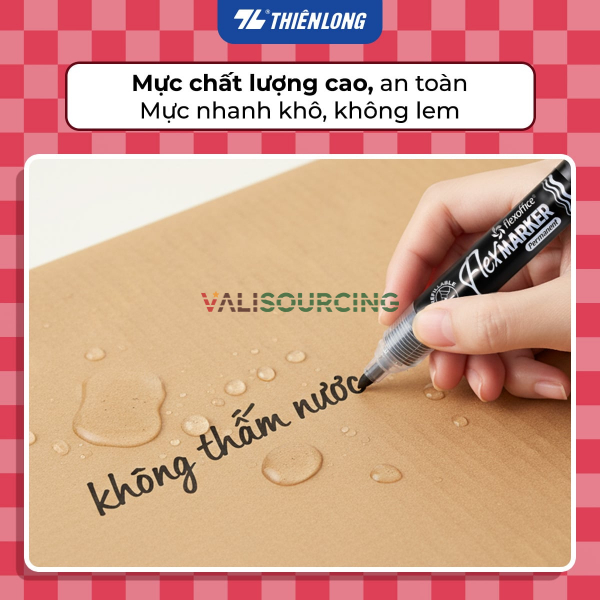 Flexoffice Flex Marker FO-PM014/XK Oil-Based Marker Pen - Export Product from Vietnam