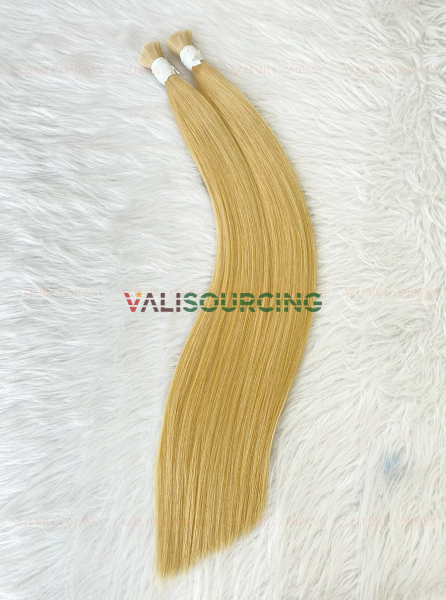 Tóc nối màu nâu nhạt | 100% tóc người Việt Nam từ Việt Nam