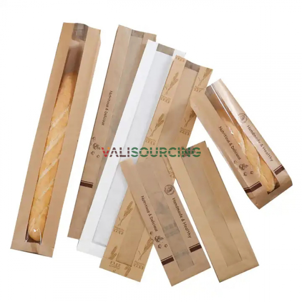 Túi Giấy Kraft Thực Phẩm Không Tráng Phủ từ Việt Nam