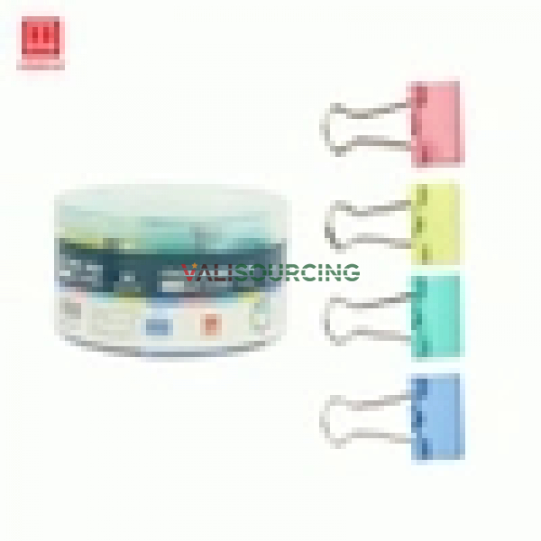 Kẹp bướm, kẹp giấy màu Hồng Hà 41mm từ Việt Nam