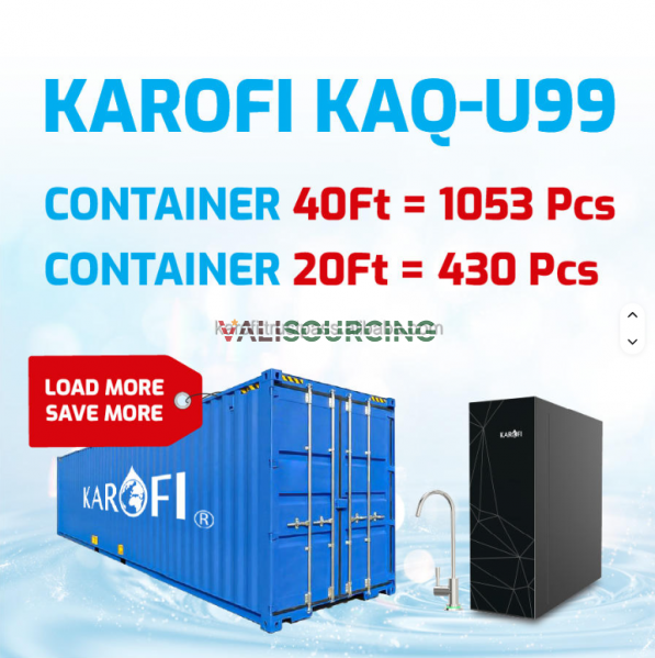 Karofi KAQ-U99: Hệ thống lọc nước RO không bình chứa 500GPD cao cấp dành cho doanh nghiệp hiện đại