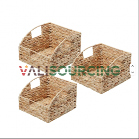 Giỏ đựng đồ bằng lục bình đan tay – Đa năng & Thân thiện với môi trường