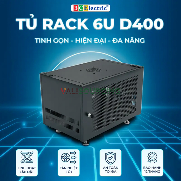 6U D400 Rack Cabinet from Vietnam