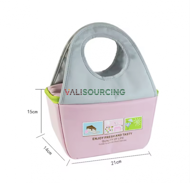 Custom Printed Thermal Insulated Lunch Box Bag