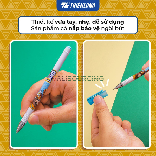 Akooland Dasi Thien Long Gel Pen GEL-073/AK - Super fast drying ink from Vietnam