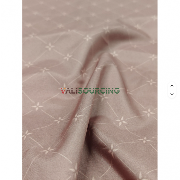 Printed Woven Latin Silk Fabric for High-Quality Apparel and Sleepwear