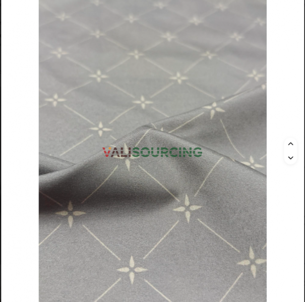 Printed Woven Latin Silk Fabric for High-Quality Apparel and Sleepwear