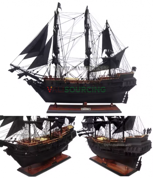Pirate of the Caribbean – Wooden Model Boat