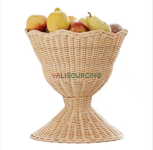 Sustainable Rattan Bowl for Storage and Serving