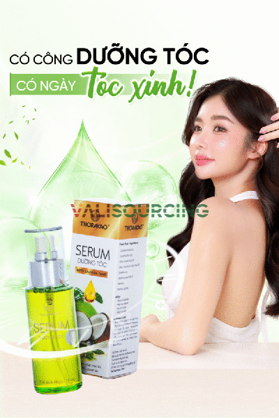 Grapefruit, Coconut, and Olive Hair Serum 75ml from Vietnam