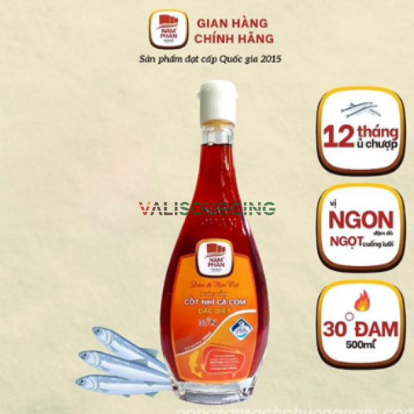 Nam Phan Anchovy Fish Sauce - Used to eat raw