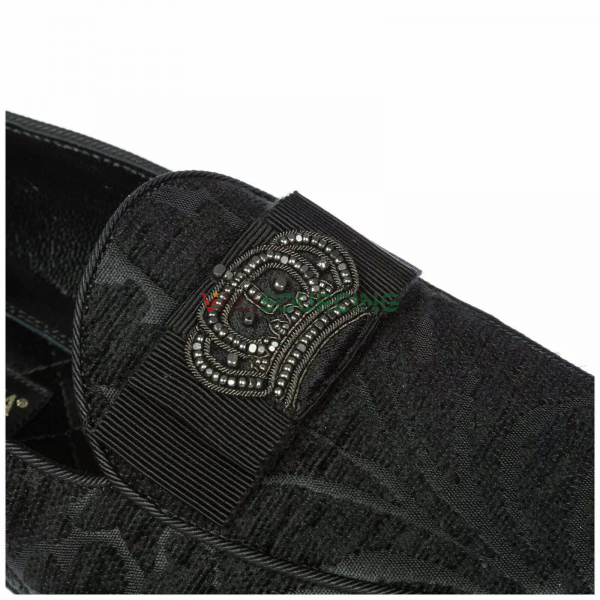 Giày Nam Dolce & Gabbana Jacquard Loafers \'Black\'