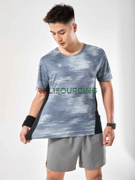 Advanced Vent Tech Graphic Camo Running T-shirt from Vietnam