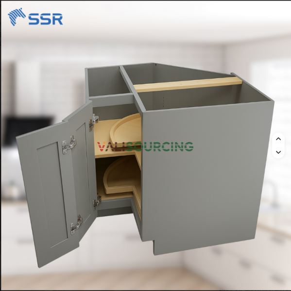 Shaker Lazy Susan RTA Cabinet: TSCA/FSC Certified