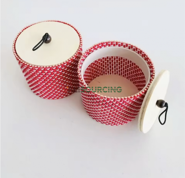 Natural Handmade Bamboo Gift Box for Ramadan