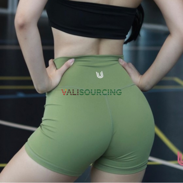 Essential Rider Women\'s Biker Shorts | High-Waisted Yoga Shorts from Vietnam