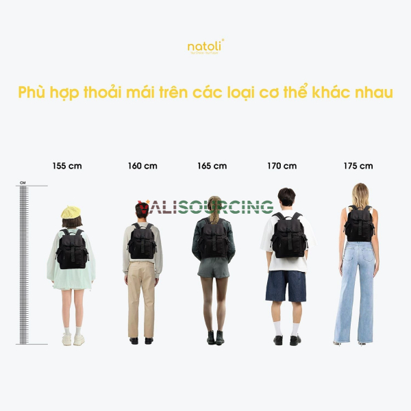 NATOLI backpacks for boys and girls, school backpacks from Vietnam