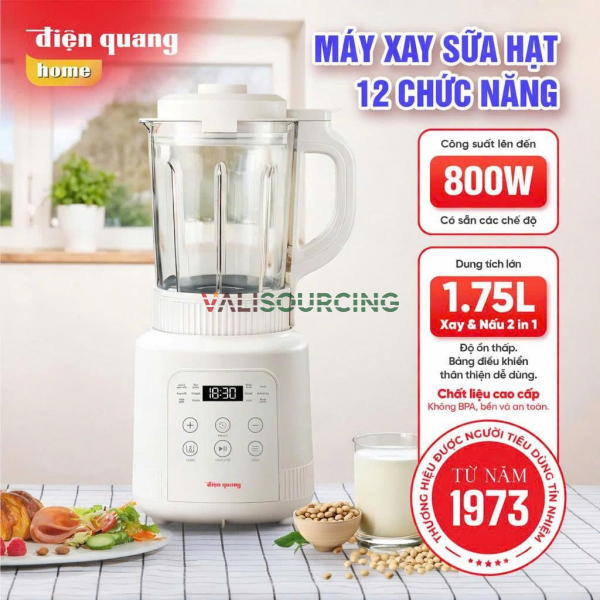 Dien Quang 12-Function Multi-Purpose Nut Milk Maker from Vietnam
