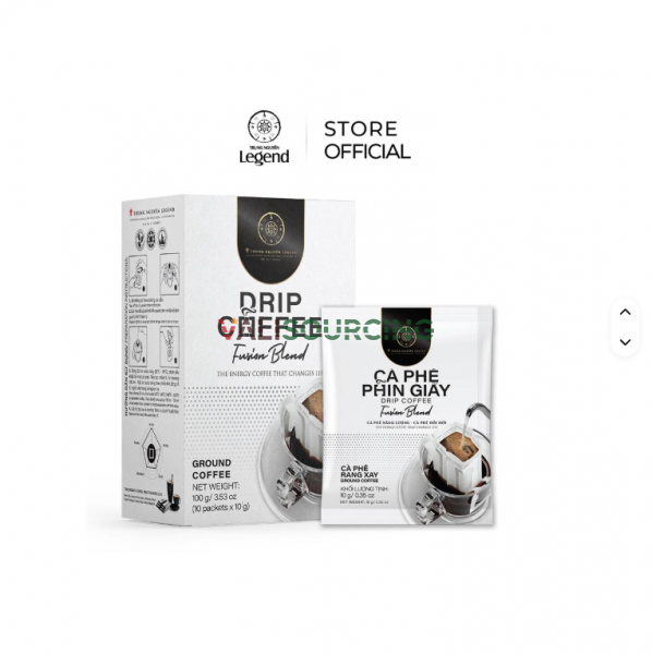 Trung Nguyen Legend Fusion Blend Drip Coffee: Premium Instant Coffee for Businesses