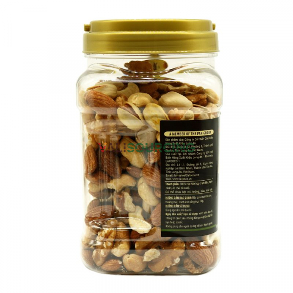 Mixed dried nuts, unsalted, 400g from Vietnam
