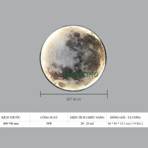 Xdaily Moon Lamp