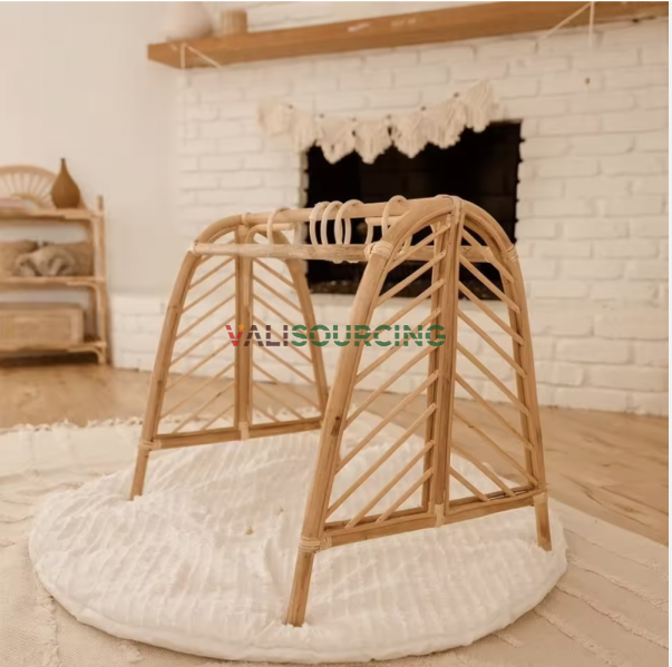 Wholesale Rattan Baby Gym – Eco-Friendly Montessori Play Gym from Vietnam