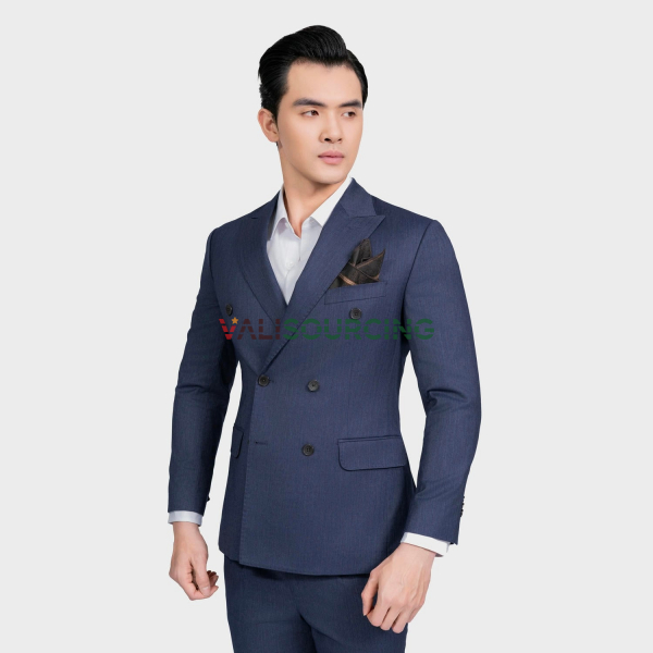 Bộ Suits Nam Tím Than Kẻ Aristino Premio ASU0120S3 từ Việt Nam