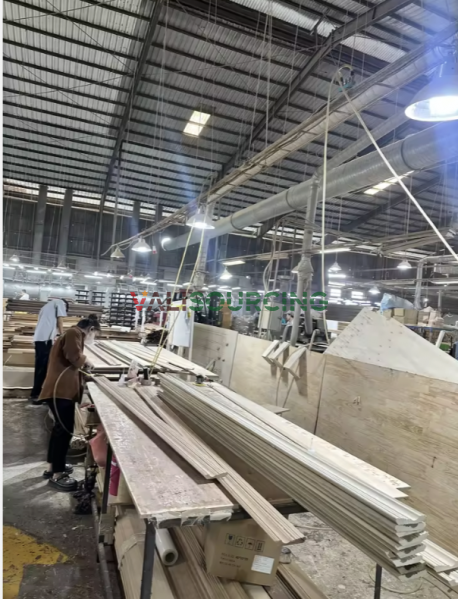 Decorative Solid Wood Waterproof 3D Eco-Friendly Durable Wall Trim