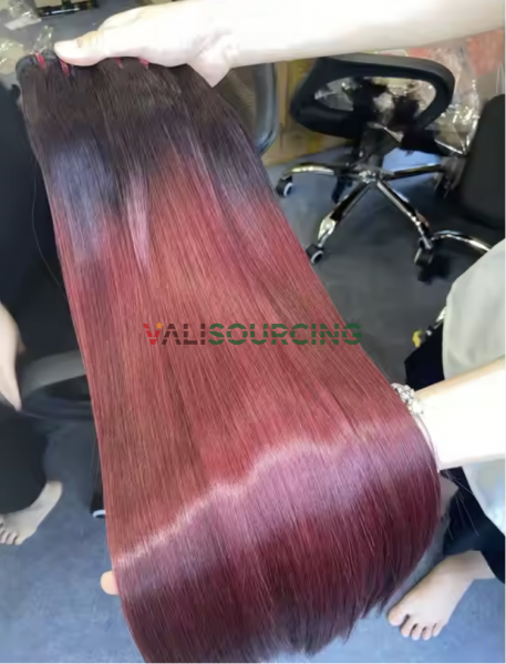 Silky Bone Straight Raw Hair Human Hair Extensions HD Lace
