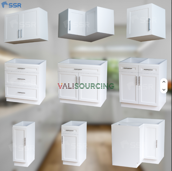 Premium Shaker RTA Kitchen Cabinet Systems: