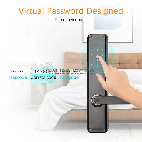 Smart lock for fireproof doors from Vietnam